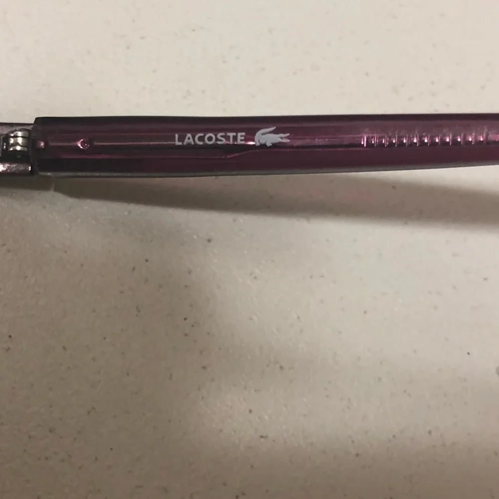 Lacoste flexible purple color eyeglasses class